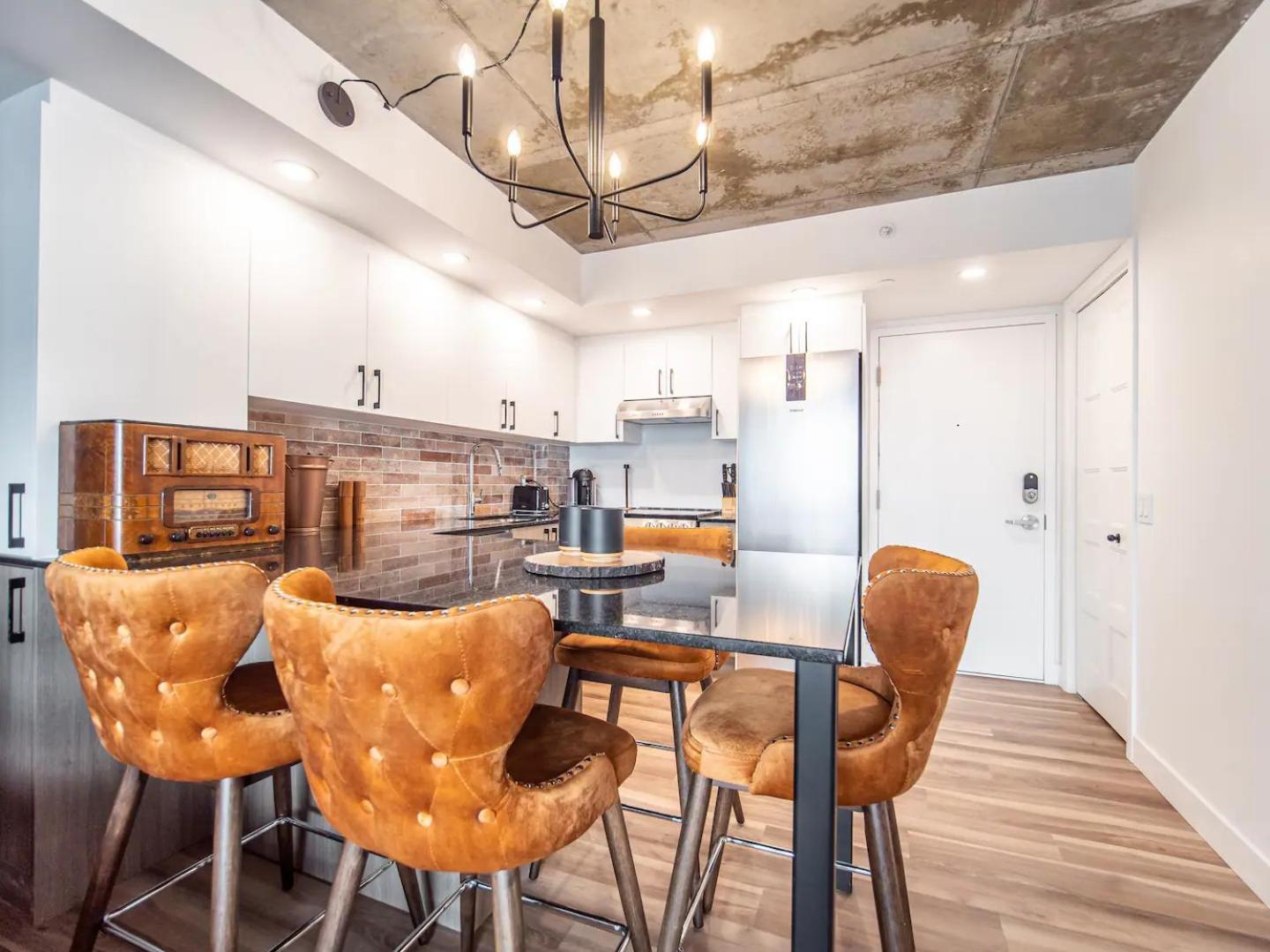 Quebec, Rustique Chic En Ville, Piscine Sur Le Toit Pour 2 A 6 Invites Bagian luar foto